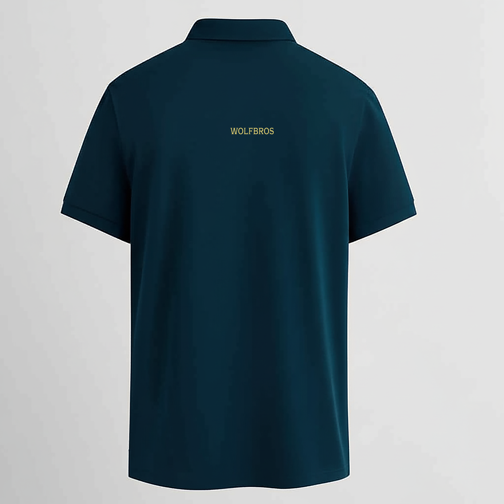 The Luxury Badge Petrol Blue Polo Shirt