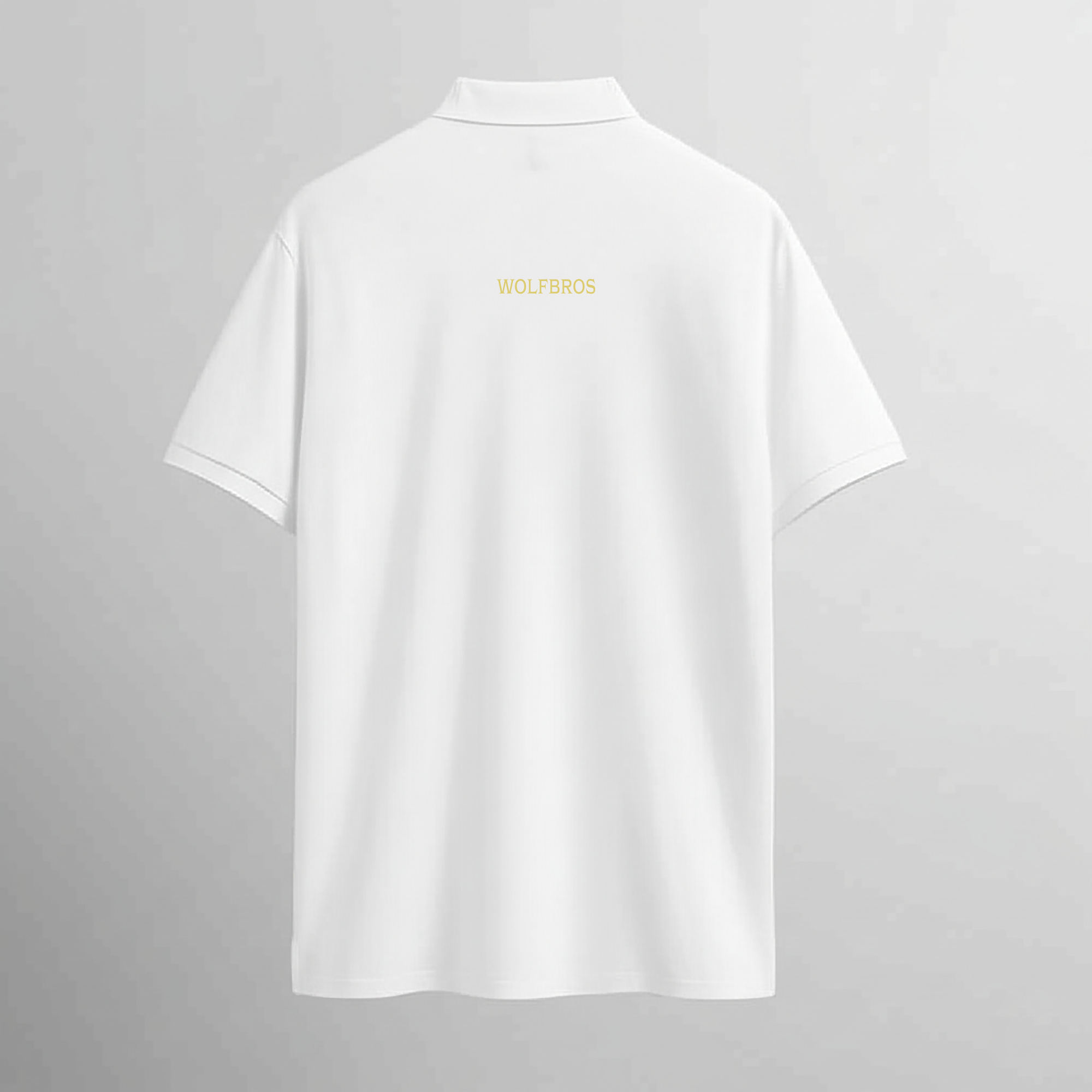 The Luxury Badge White Polo Shirt
