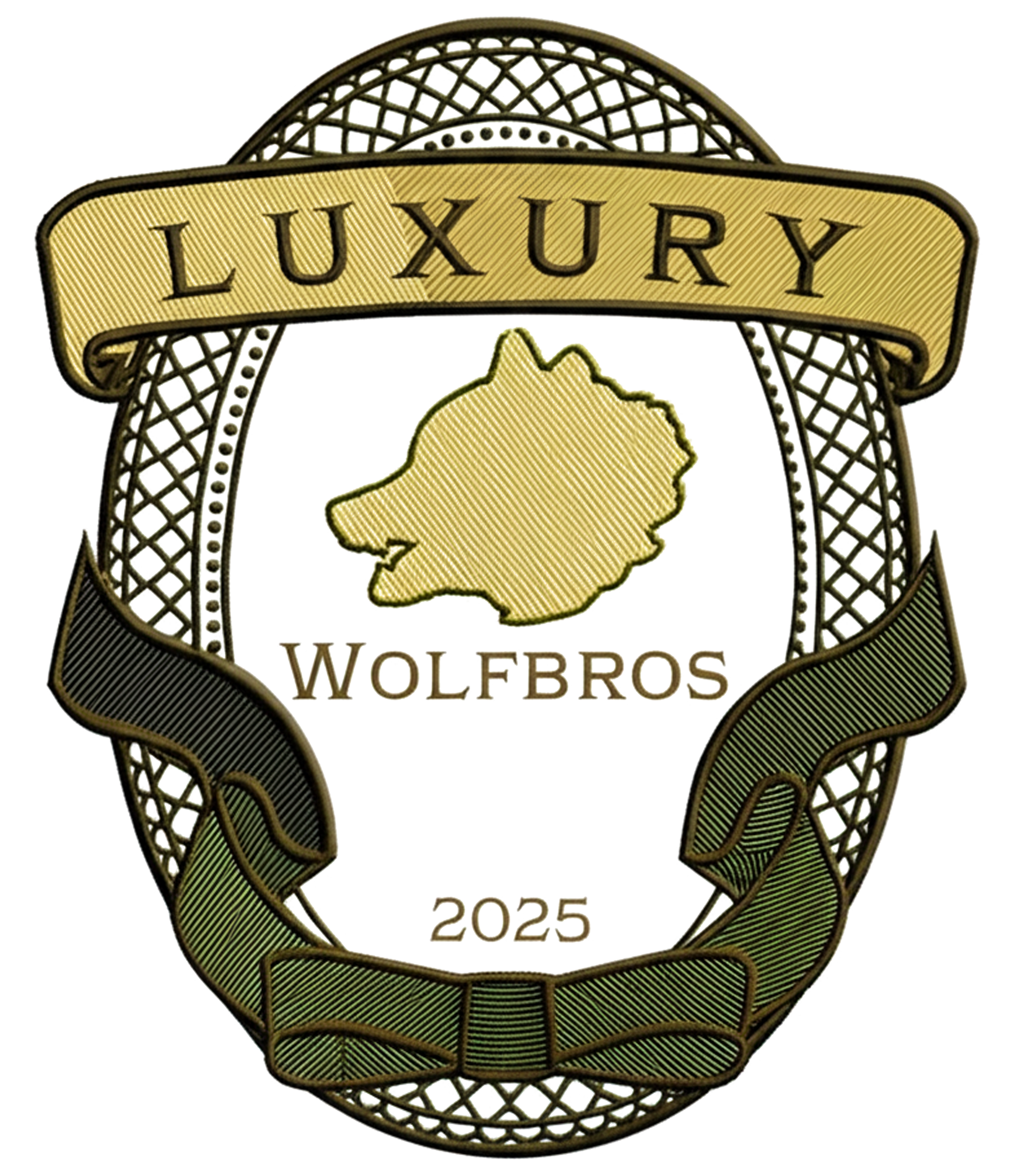 The Luxury Badge Black Polo Shirt