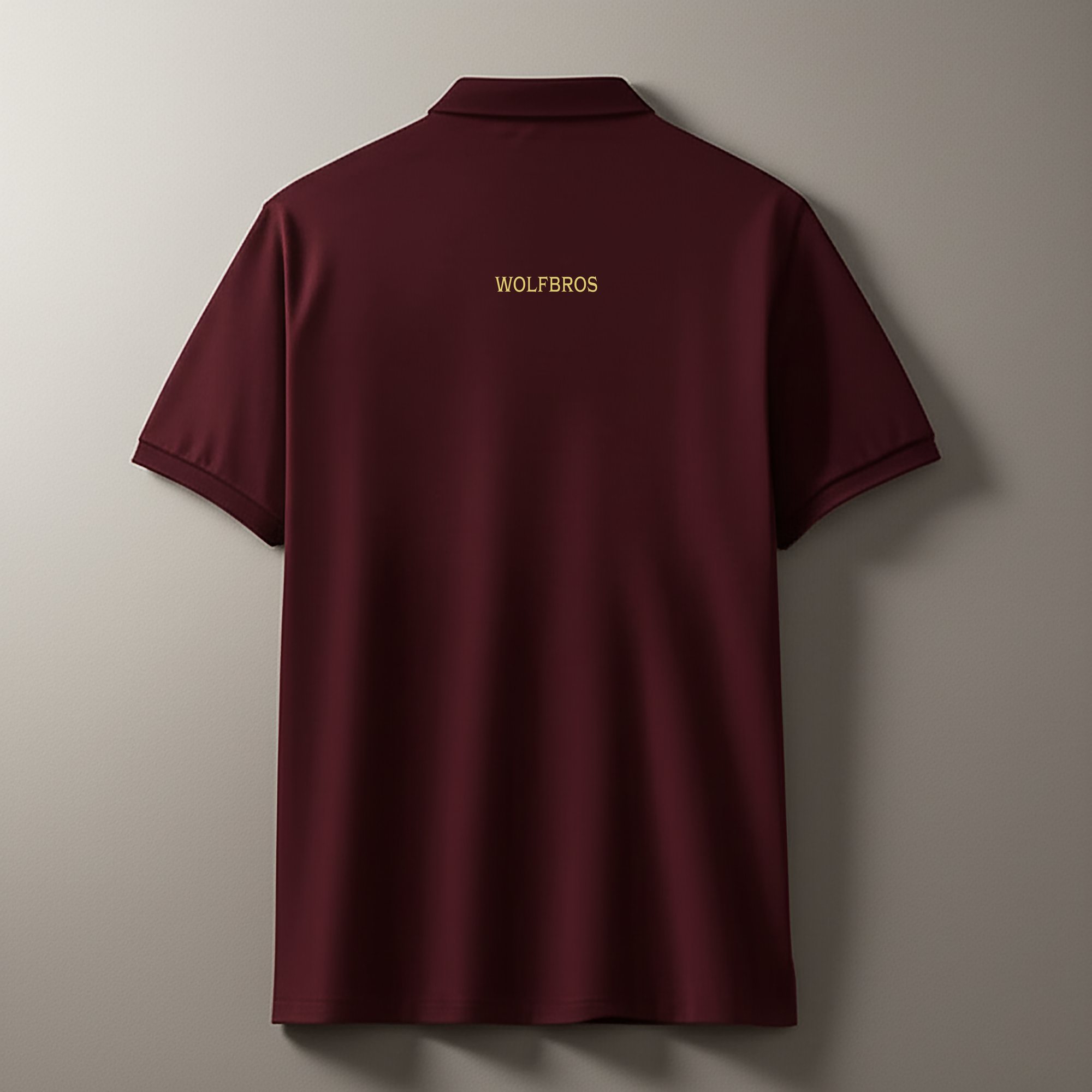 The Luxury Badge Maroon Polo Shirt